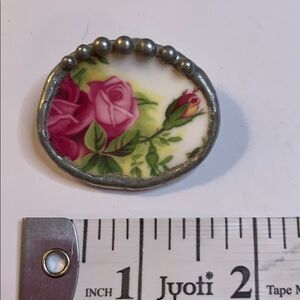 Hand Crafted Pendant or Pin